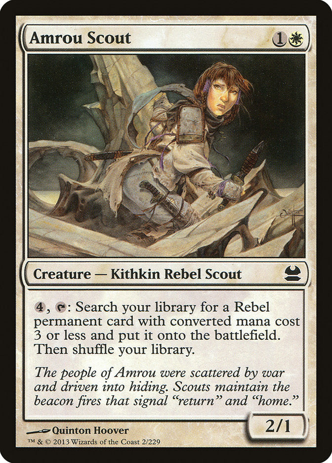 Amrou Scout (2) [Modern Masters] | Odin's Place