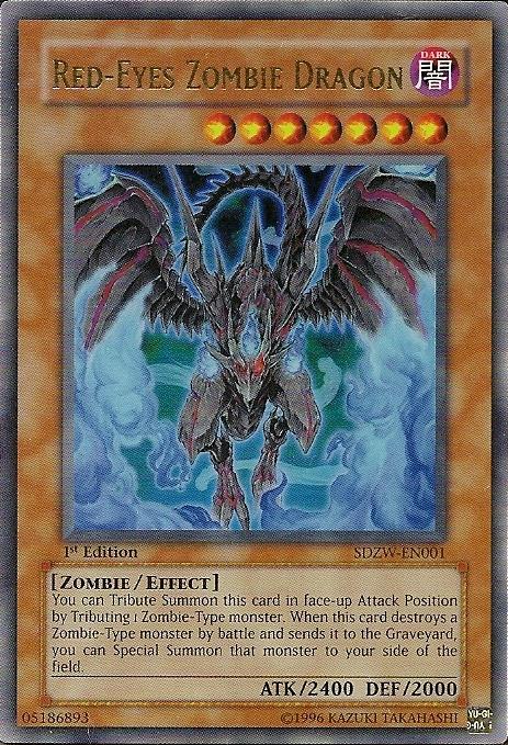 Red-Eyes Zombie Dragon [SDZW-EN001] Ultra Rare | Odin's Place