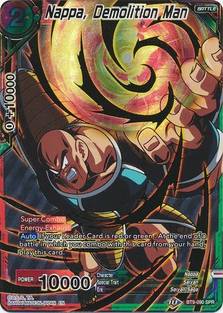 Nappa, Demolition Man (SPR) (BT9-090) [Universal Onslaught] | Odin's Place