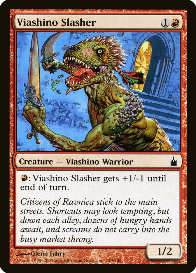 Viashino Slasher (149) [Ravnica: City of Guilds] | Odin's Place