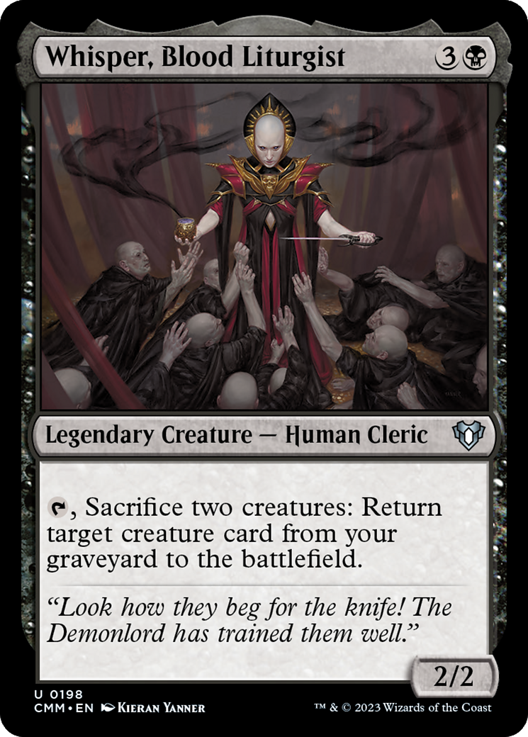 Whisper, Blood Liturgist [Commander Masters] | Odin's Place