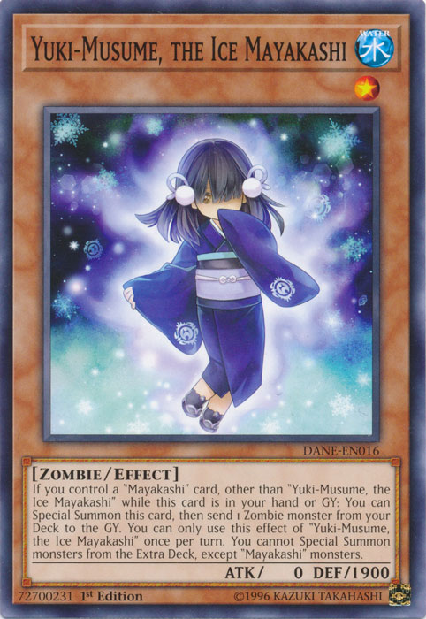 Yuki-Musume, the Ice Mayakashi [DANE-EN016] Common | Odin's Place