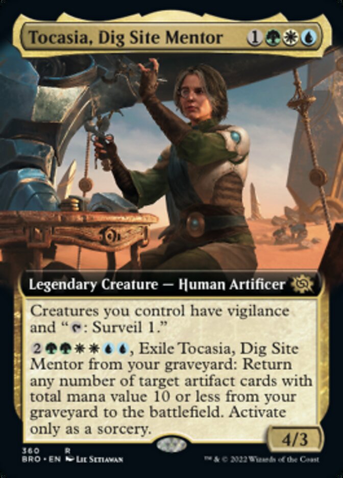 Tocasia, Dig Site Mentor (Extended Art) [The Brothers' War] | Odin's Place