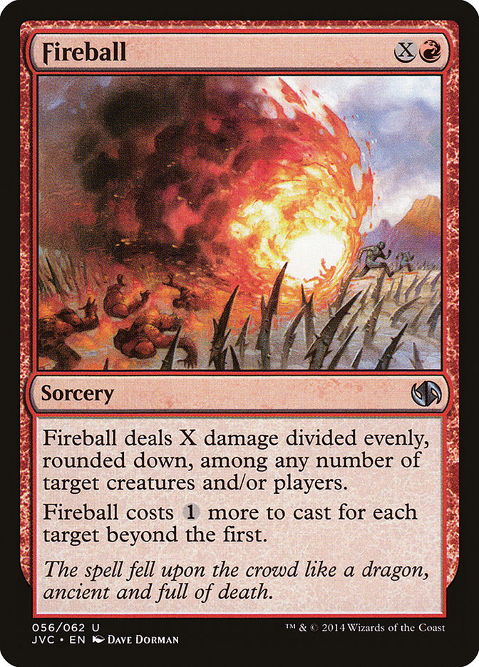 Fireball (56) [Duel Decks Anthology] | Odin's Place