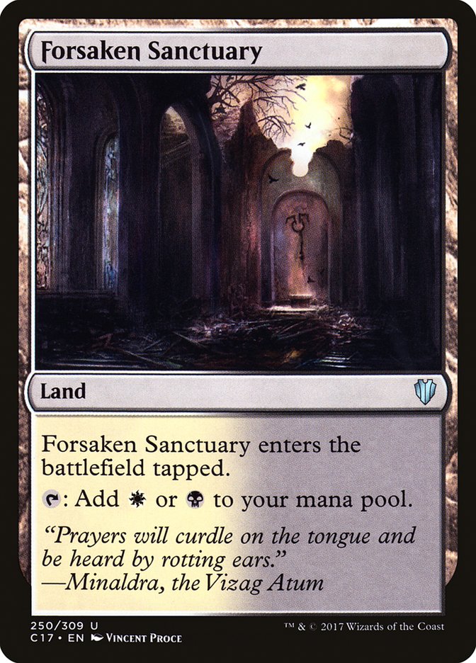 Forsaken Sanctuary (250) [Commander 2017] | Odin's Place
