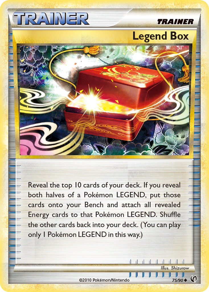 Legend Box (75/90) [HeartGold & SoulSilver: Undaunted] | Odin's Place