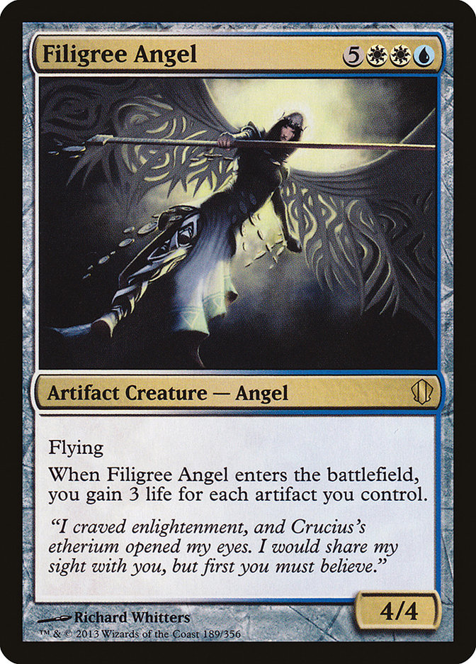 Filigree Angel (189) [Commander 2013] | Odin's Place