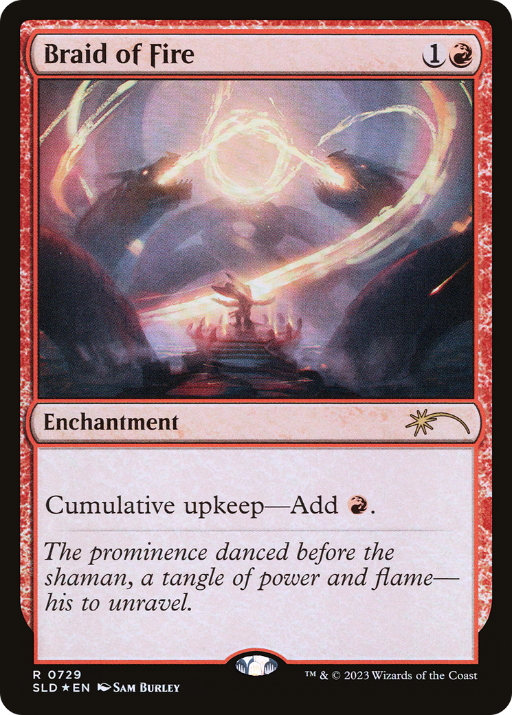 Braid of Fire (729) [Secret Lair Drop Promos] | Odin's Place