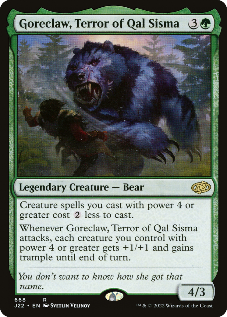 Goreclaw, Terror of Qal Sisma [Jumpstart 2022] | Odin's Place