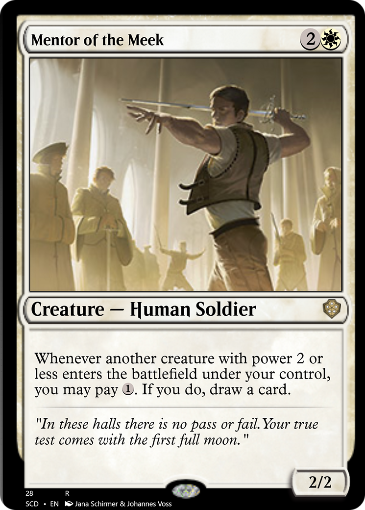 Mentor of the Meek [Starter Commander Decks] | Odin's Place