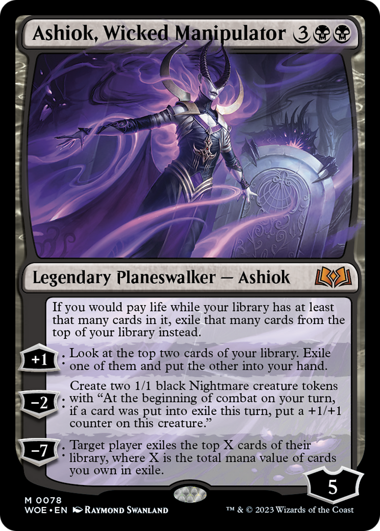 Ashiok, Wicked Manipulator [Wilds of Eldraine] | Odin's Place