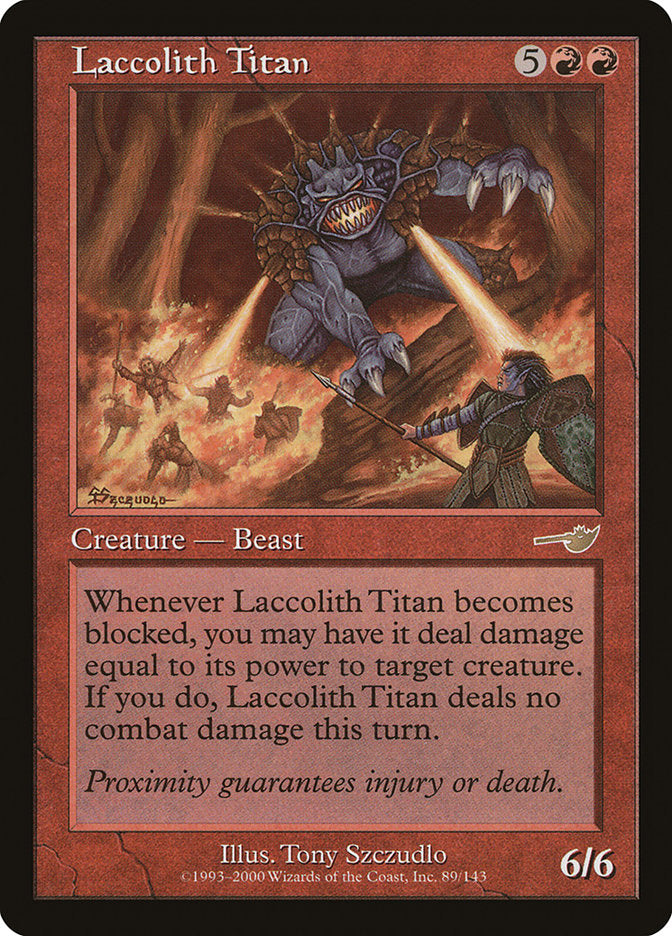 Laccolith Titan (89) [Nemesis] | Odin's Place