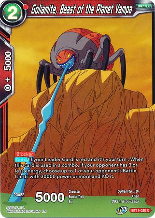 Goliamite, Beast of the Planet Vampa (BT11-020) [Vermilion Bloodline 2nd Edition] | Odin's Place