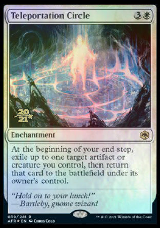 Teleportation Circle [Dungeons & Dragons: Adventures in the Forgotten Realms Prerelease Promos] | Odin's Place