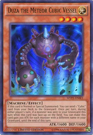 Duza the Meteor Cubic Vessel [MVP1-ENSE1] Ultra Rare | Odin's Place