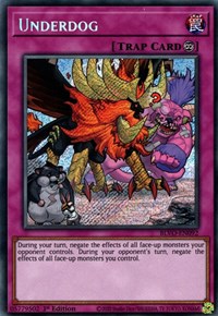 Underdog [BLVO-EN092] Secret Rare | Odin's Place
