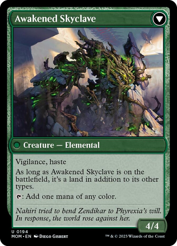 Invasion of Zendikar // Awakened Skyclave [March of the Machine] | Odin's Place