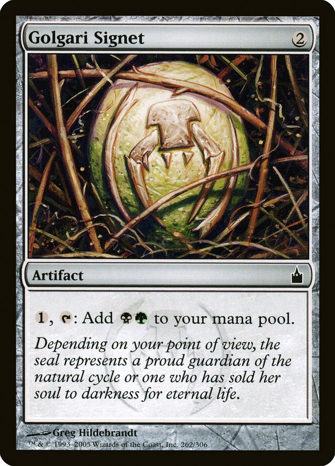 Golgari Signet (262) [Ravnica: City of Guilds] | Odin's Place