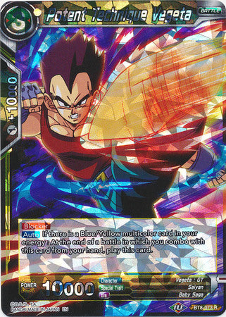 Potent Technique Vegeta (BT8-073) [Malicious Machinations] | Odin's Place
