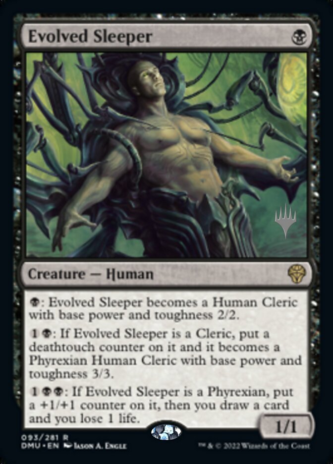 Evolved Sleeper (Promo Pack) [Dominaria United Promos] | Odin's Place