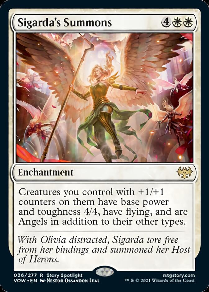 Sigarda's Summons [Innistrad: Crimson Vow] | Odin's Place