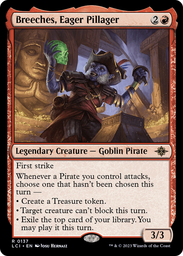Breeches, Eager Pillager [The Lost Caverns of Ixalan] | Odin's Place
