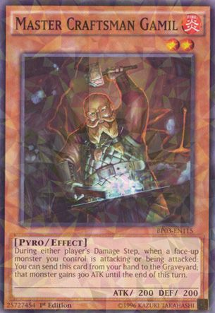 Master Craftsman Gamil [BP03-EN115] Shatterfoil Rare | Odin's Place