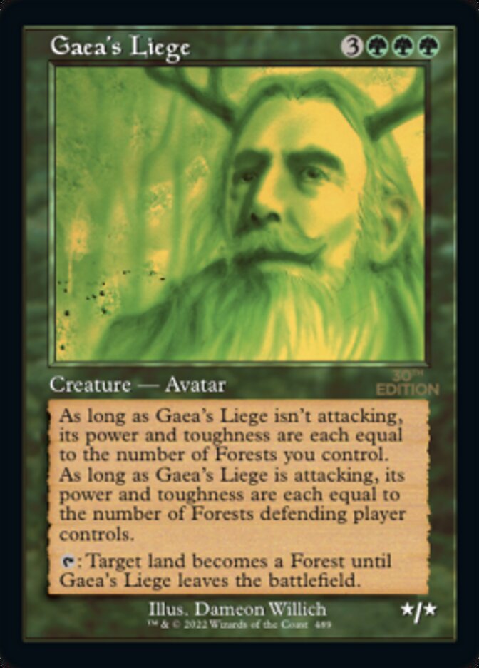 Gaea's Liege (Retro) [30th Anniversary Edition] | Odin's Place