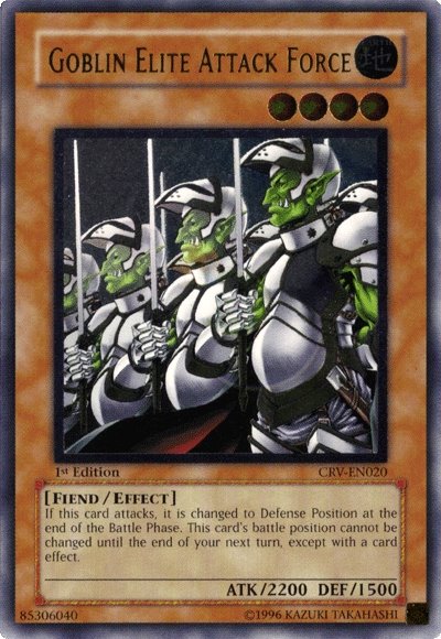 Goblin Elite Attack Force [CRV-EN020] Ultimate Rare | Odin's Place