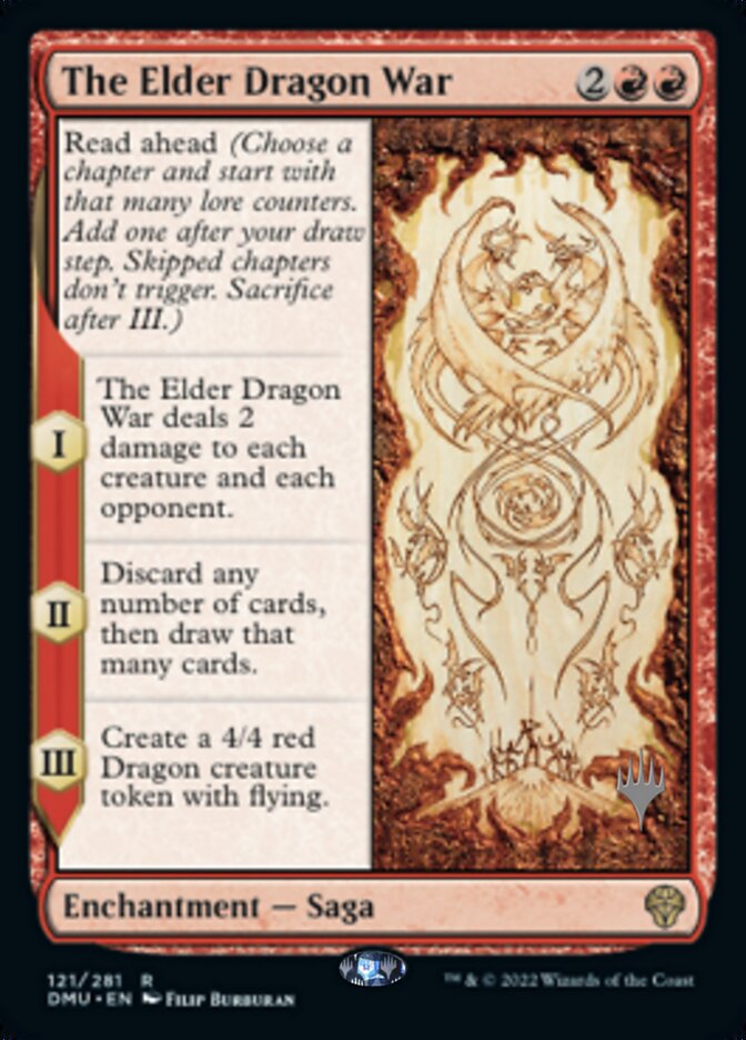 The Elder Dragon War (Promo Pack) [Dominaria United Promos] | Odin's Place