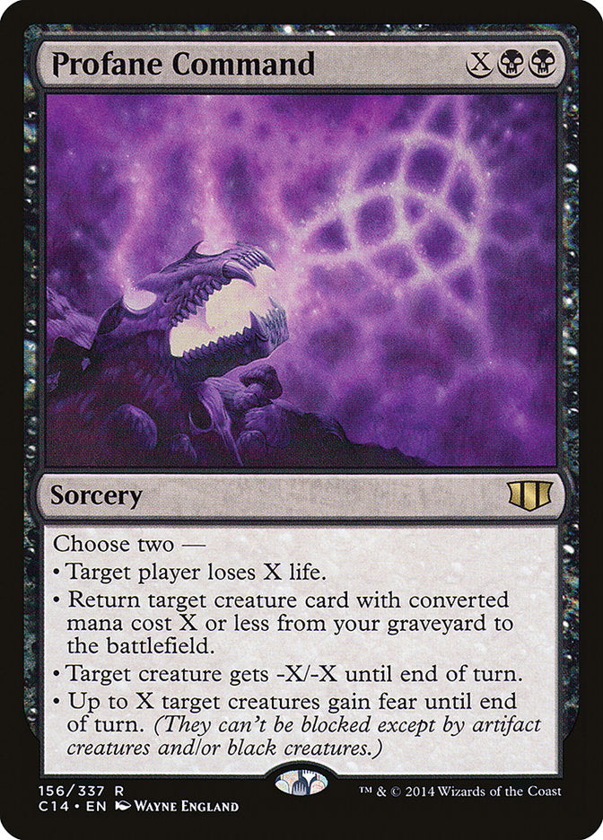 Profane Command (156) [Commander 2014] | Odin's Place