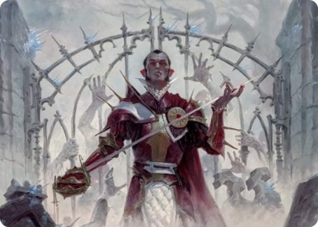 Cemetery Gatekeeper Art Card [Innistrad: Crimson Vow Art Series] | Odin's Place