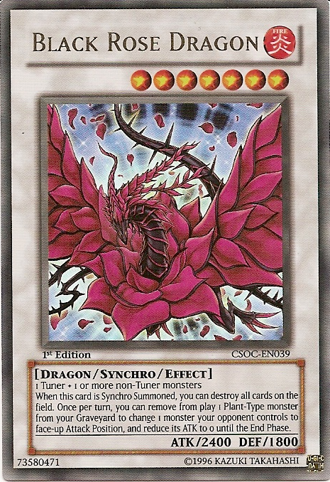 Black Rose Dragon [CSOC-EN039] Ultra Rare | Odin's Place