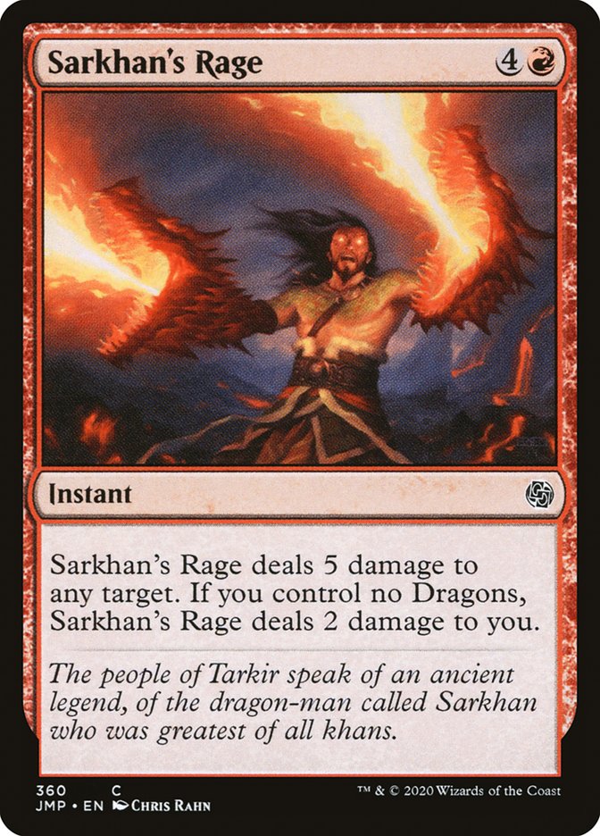 Sarkhan's Rage [Jumpstart] | Odin's Place