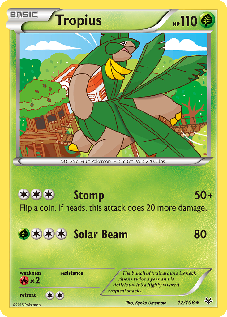 Tropius (12/108) [XY: Roaring Skies] | Odin's Place