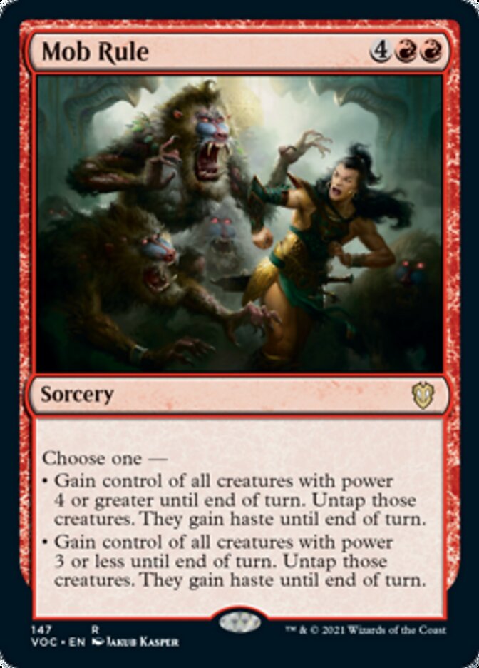 Mob Rule [Innistrad: Crimson Vow Commander] | Odin's Place