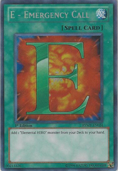 E - Emergency Call [RYMP-EN024] Secret Rare | Odin's Place