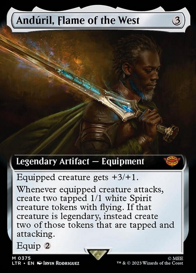 Anduril, Flame of the West (Extended Art) [The Lord of the Rings: Tales of Middle-Earth] | Odin's Place