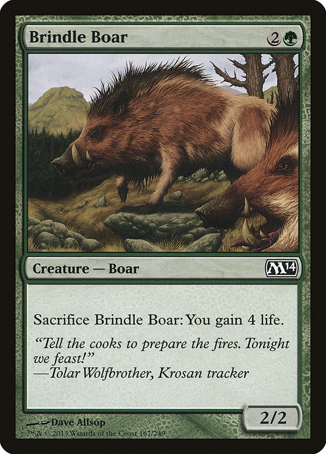 Brindle Boar (167) [Magic 2014] | Odin's Place