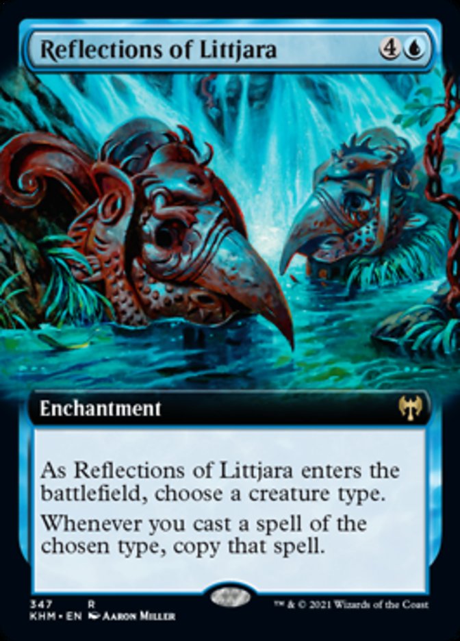 Reflections of Littjara (Extended Art) [Kaldheim] | Odin's Place