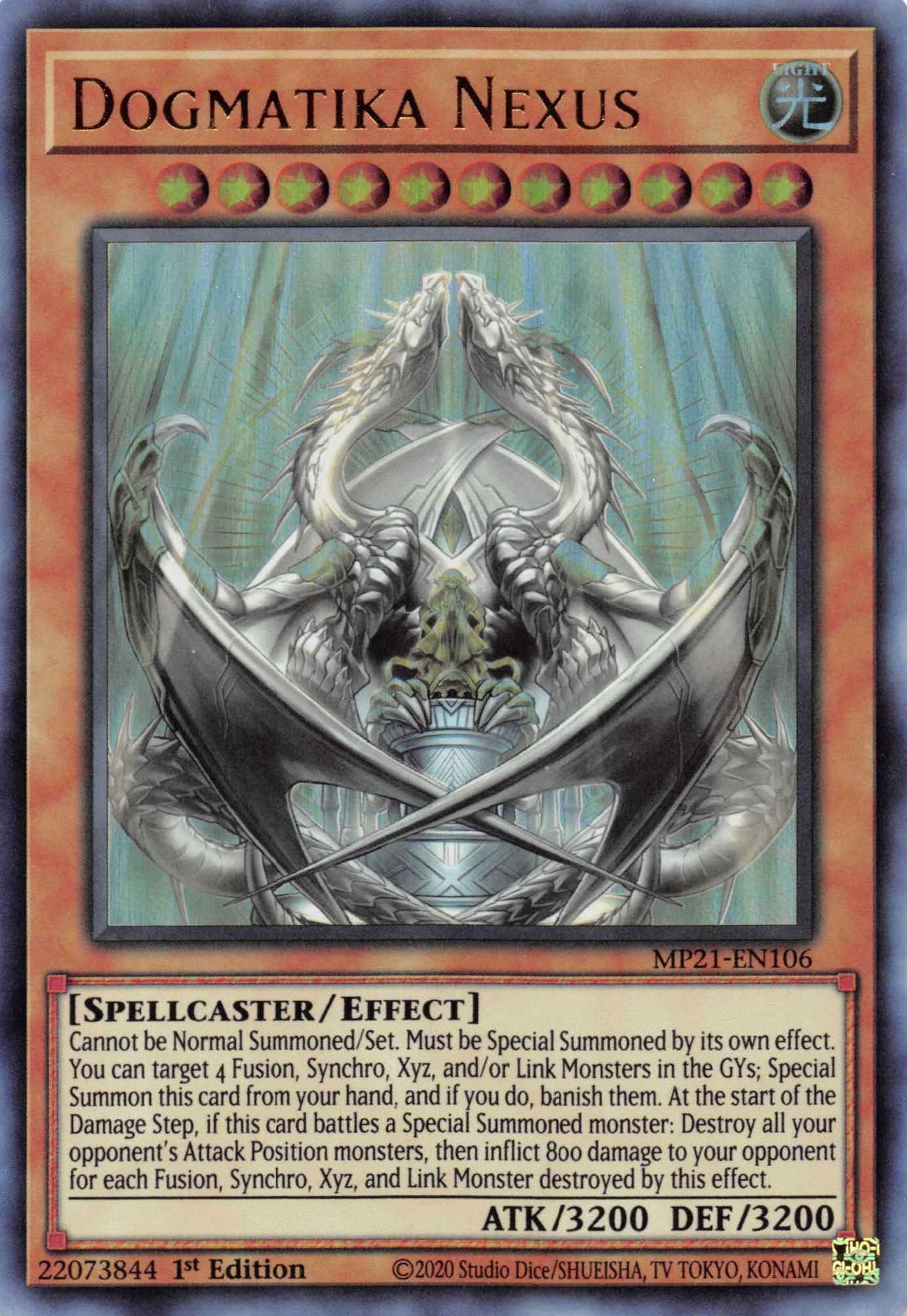 Dogmatika Nexus [MP21-EN106] Ultra Rare | Odin's Place