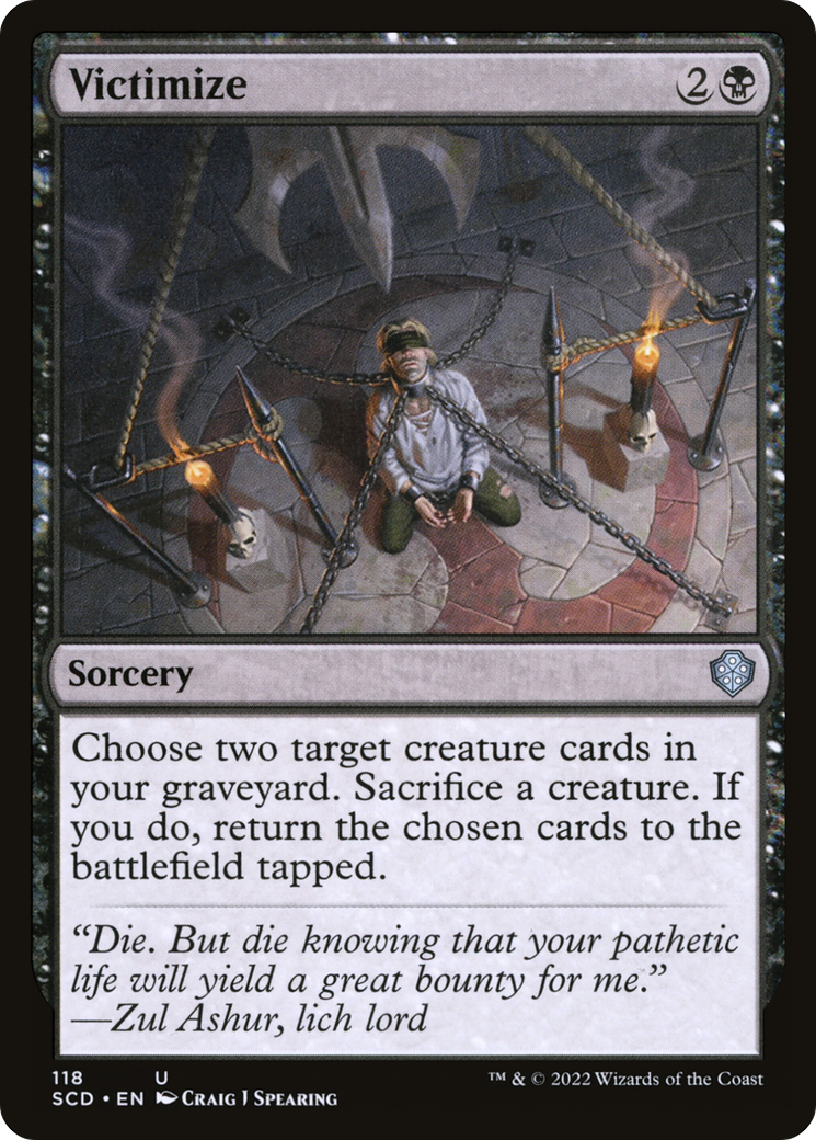 Victimize [Starter Commander Decks] | Odin's Place