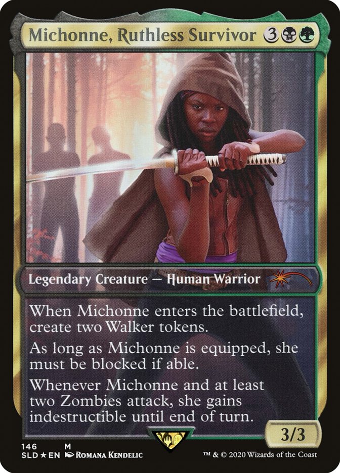 Michonne, Ruthless Survivor [Secret Lair Drop Series] | Odin's Place