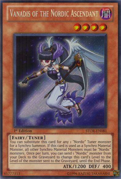 Vanadis of the Nordic Ascendant [STOR-EN081] Secret Rare | Odin's Place