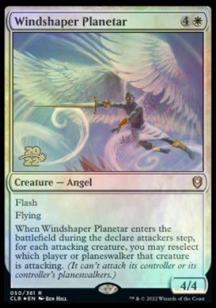 Windshaper Planetar [Commander Legends: Battle for Baldur's Gate Prerelease Promos] | Odin's Place