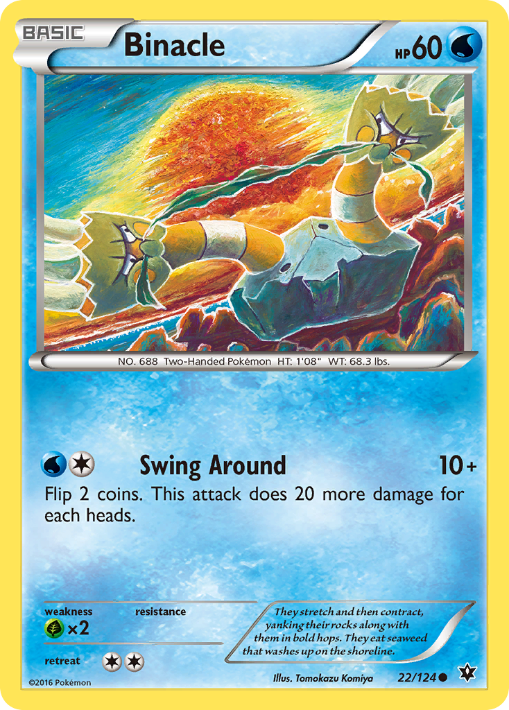 Binacle (22/124) [XY: Fates Collide] | Odin's Place