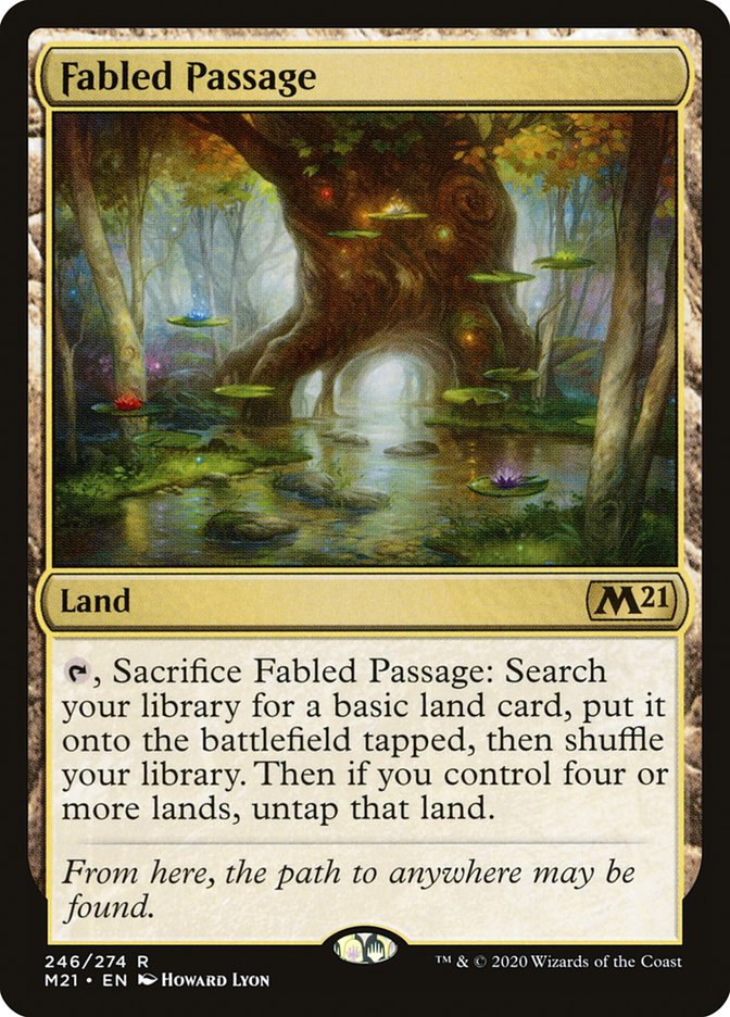 Fabled Passage [Core Set 2021] | Odin's Place