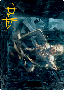 Dennick, Pious Apparition Art Card (Gold-Stamped Signature) [Innistrad: Midnight Hunt Art Series] | Odin's Place