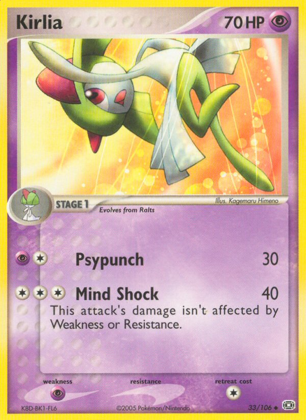 Kirlia (33/106) [EX: Emerald] | Odin's Place
