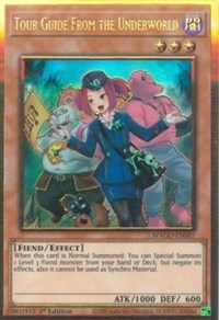 Tour Guide From the Underworld (Alternate Art) [MAGO-EN007] Gold Rare | Odin's Place